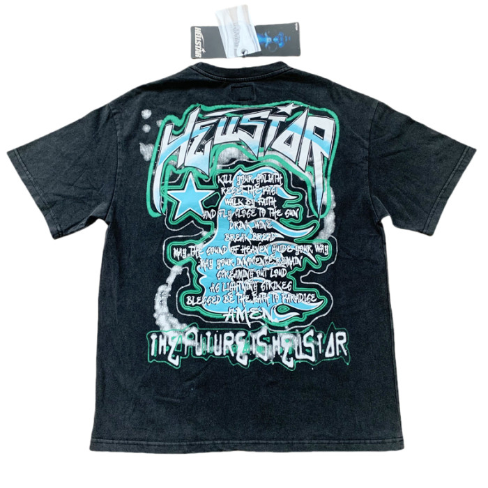 27880022 Printed Washed Version Tee & Shorts Set