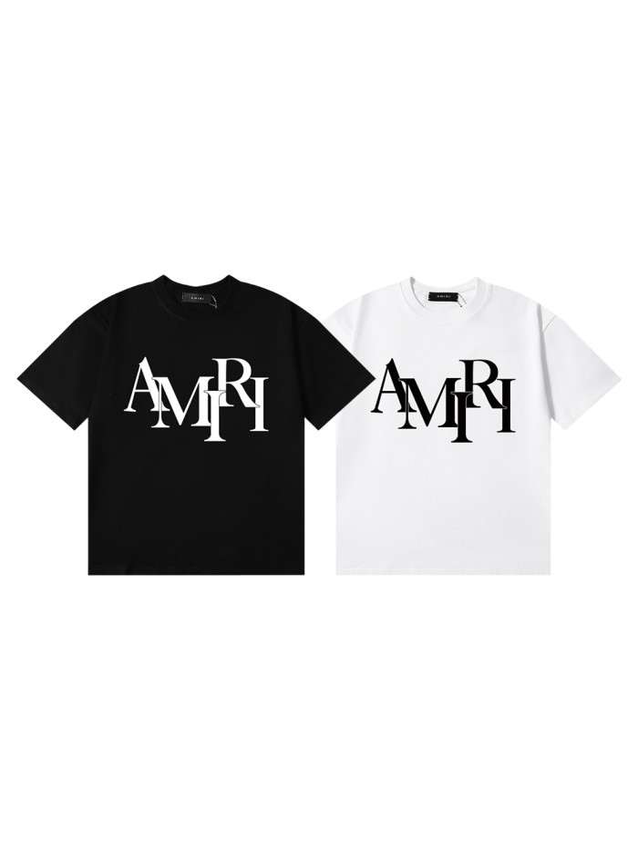 27880515 Colorblocked Letter Printed tee 2 colors