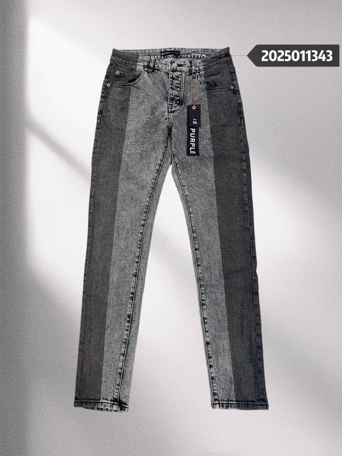   1:1 quality version 27880524 Colorblocked Washed Jeans