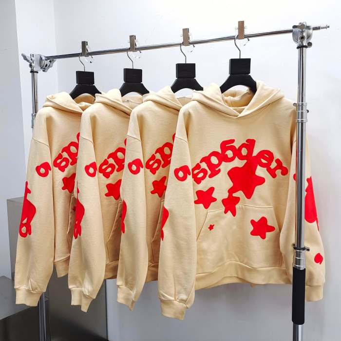 1:1 quality version 27880534 Red Big Star Print Hoodie & Pants Set