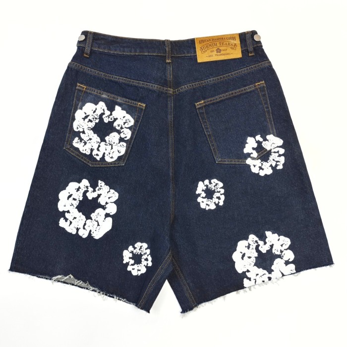 1:1 quality version 27885881 Printed Denim Jeans 2 colors