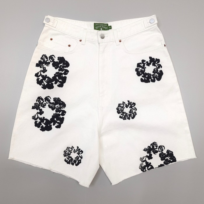 1:1 quality version 27885881 Printed Denim Jeans 2 colors