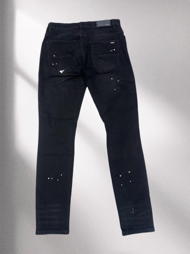 1:1 quality version 27888526 Badge Embroidered Splash Jeans