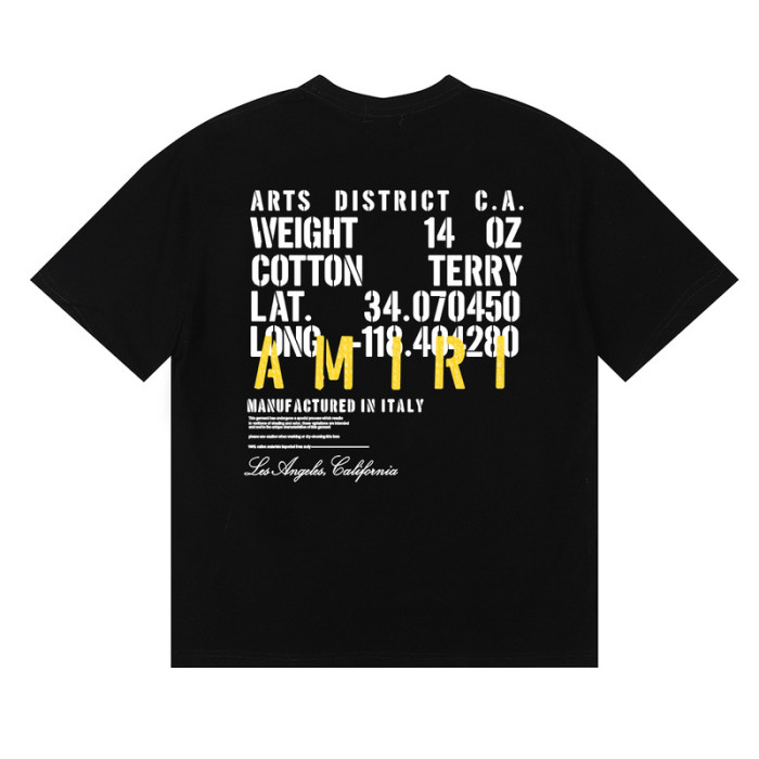 [50% Off]Amiri Letter Print tee 2 colors 27895015