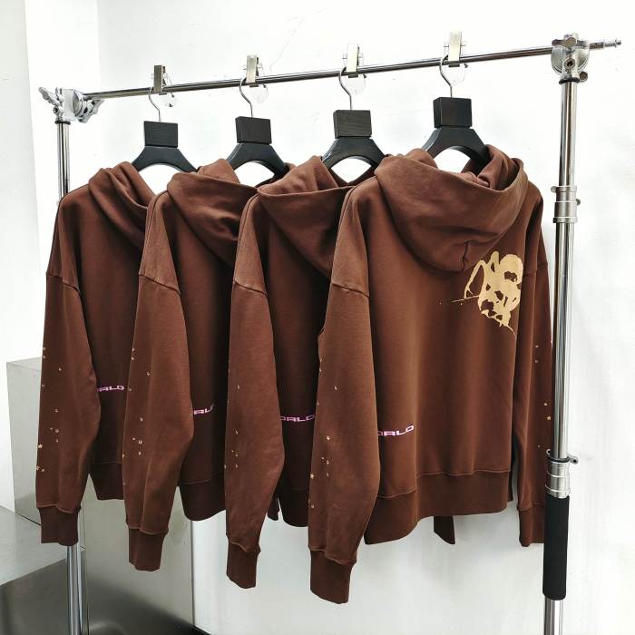 1:1 quality version 27895019 Figure print hoodie