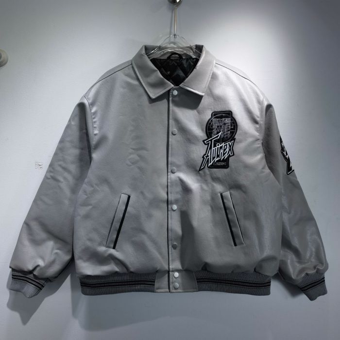 27921913 Vintage Hip Hop Pu Leather Jacket 2 colors