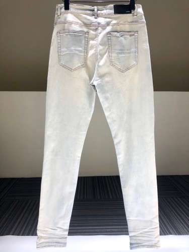 [buy more save more]1:1 quality version Towel embroidered logo light blue jeans-毛巾绣logo浅蓝牛仔裤