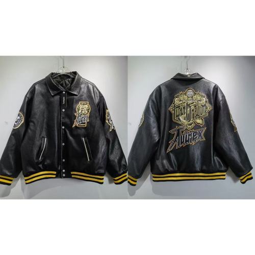 27921913 Vintage Hip Hop Pu Leather Jacket 2 colors