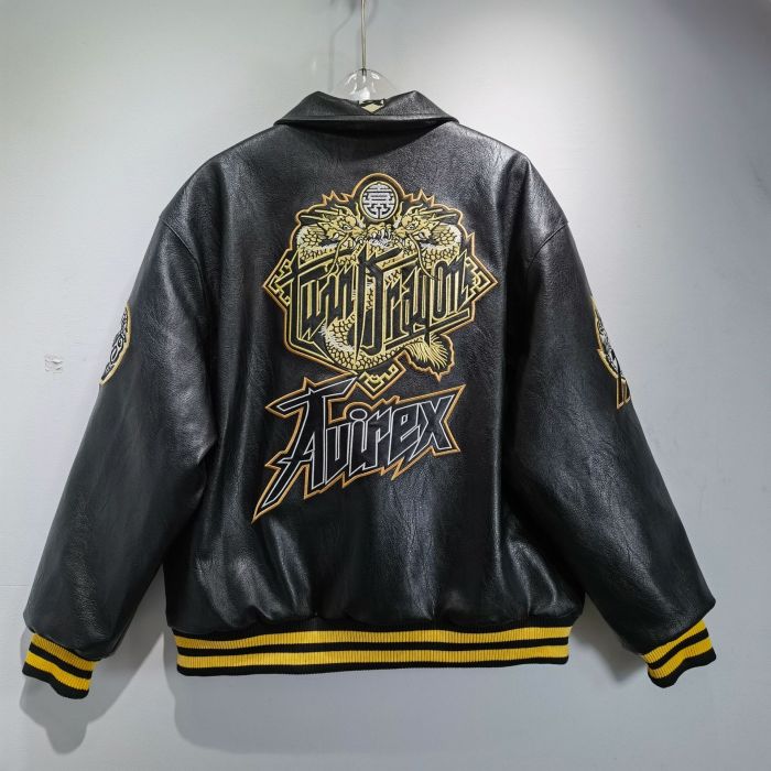 27921913 Vintage Hip Hop Pu Leather Jacket 2 colors