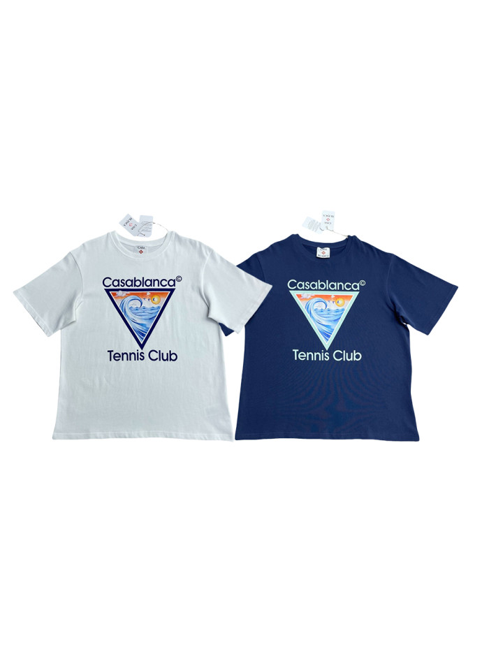 1:1 quality version 27931337 Wave Print tee 2 colors