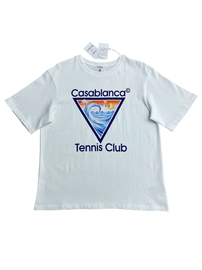 1:1 quality version 27931337 Wave Print tee 2 colors