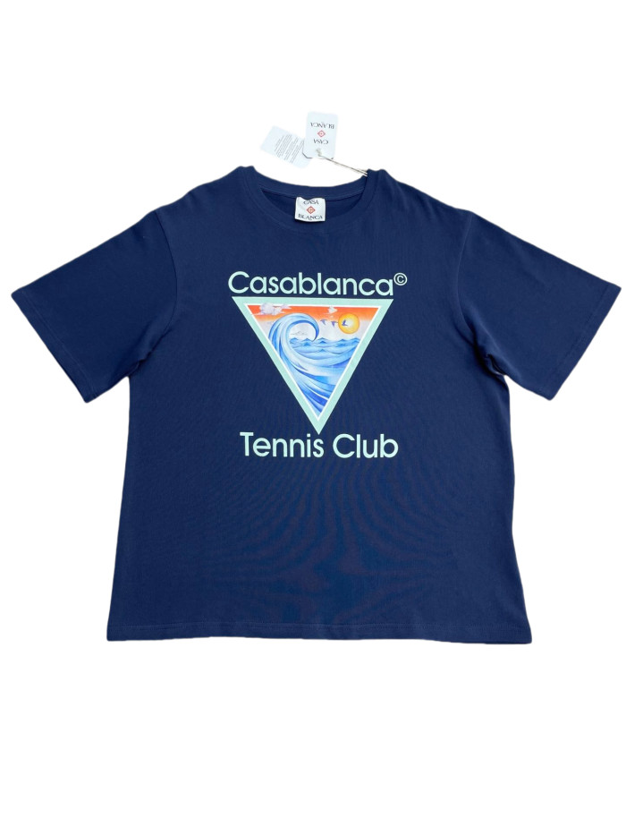 1:1 quality version 27931337 Wave Print tee 2 colors