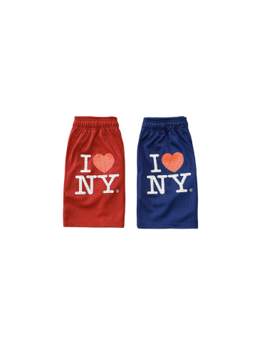 1:1 quality version 27939925 Red Heart Printed Mesh Breathable Shorts 2 colors