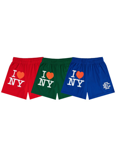 27939736 NY Printed Mesh Shorts 3 colors