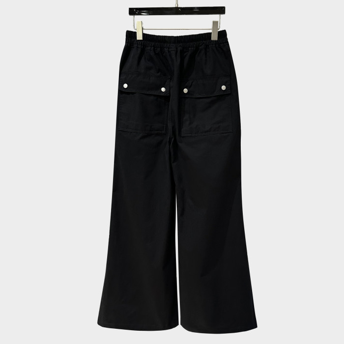 1:1 quality version 27947610 Embroidered Monogrammed Wide Leg Flared Pants