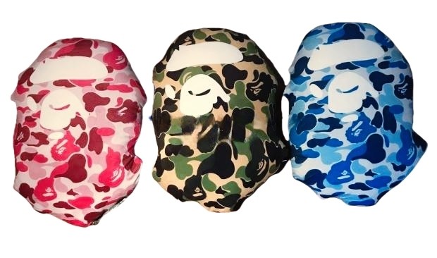 27947412 Camouflage Ape Pillow 6 colors