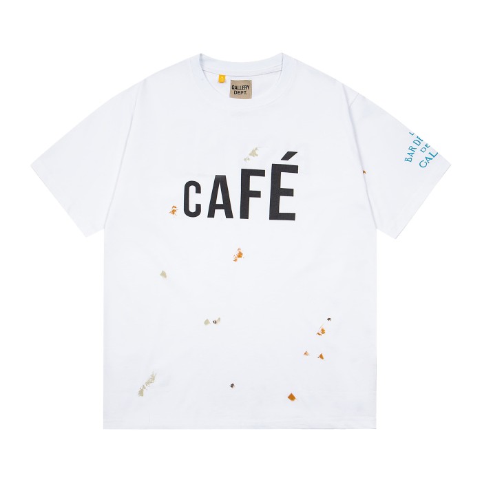 27954148 Ink Splash Letter Print Tee 3 colors