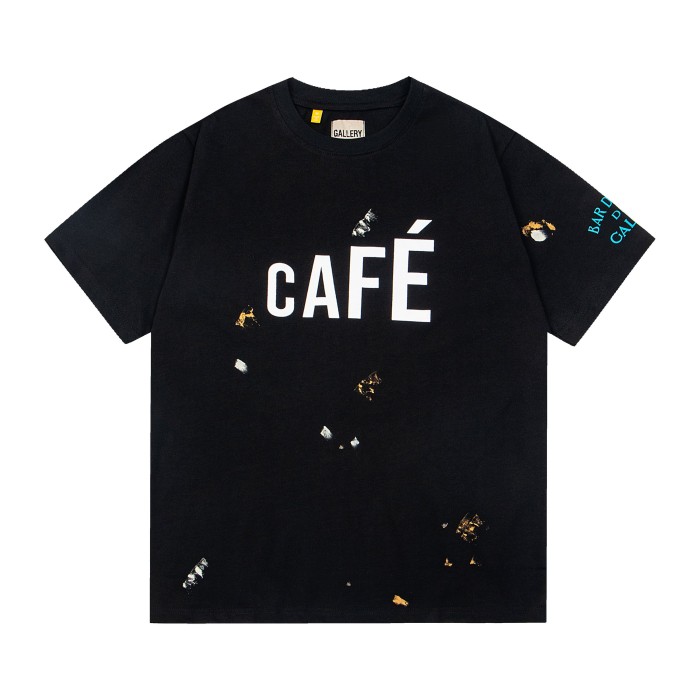 27954148 Ink Splash Letter Print Tee 3 colors