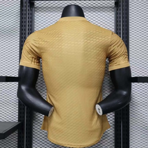 2024/2025 Player Version Real Madrid Special Edition Golden Football Shirt 1:1 Thai Quality