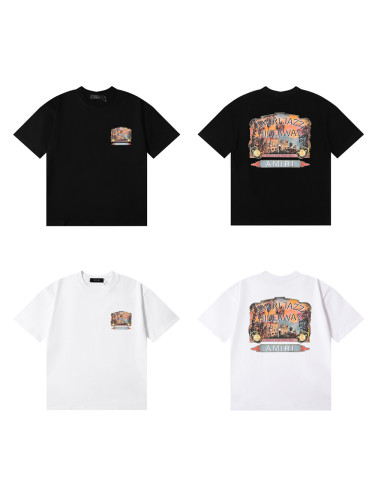 27954147 Vintage Castle Print tee 2 colors