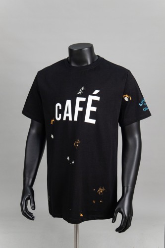 27954148 Ink Splash Letter Print Tee 3 colors