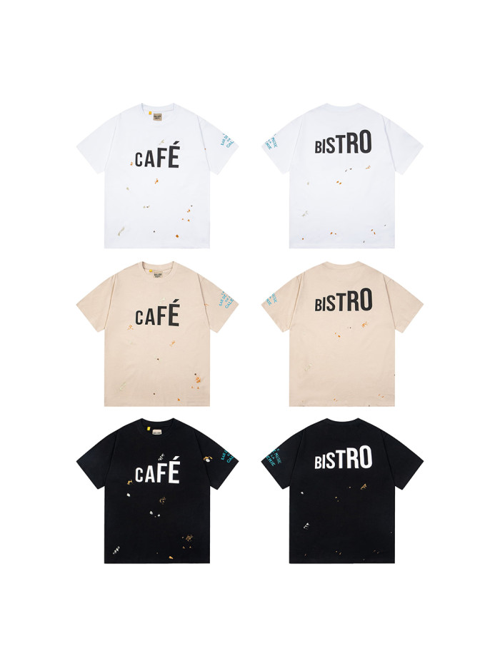 27954148 Ink Splash Letter Print Tee 3 colors