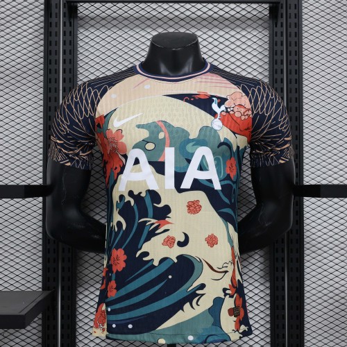 2024/2025 Player Version Tottenham Special Edition Sea wave Football Shirt 1:1 Thai Quality