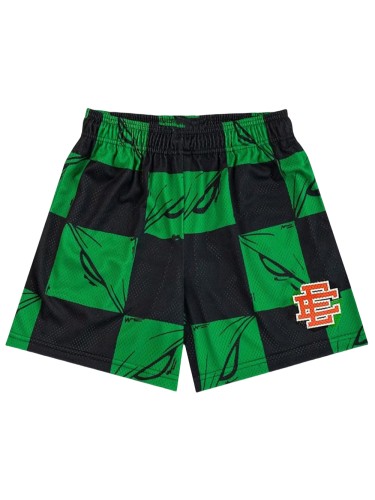 27956119 Plaid Mesh Shorts