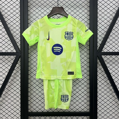 2024/2025 Barcelona Third Away Football Shirt 1:1 Thai Quality Kids Size