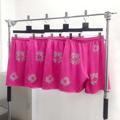 1:1 quality version 27956074 Rhinestone Flower Shorts