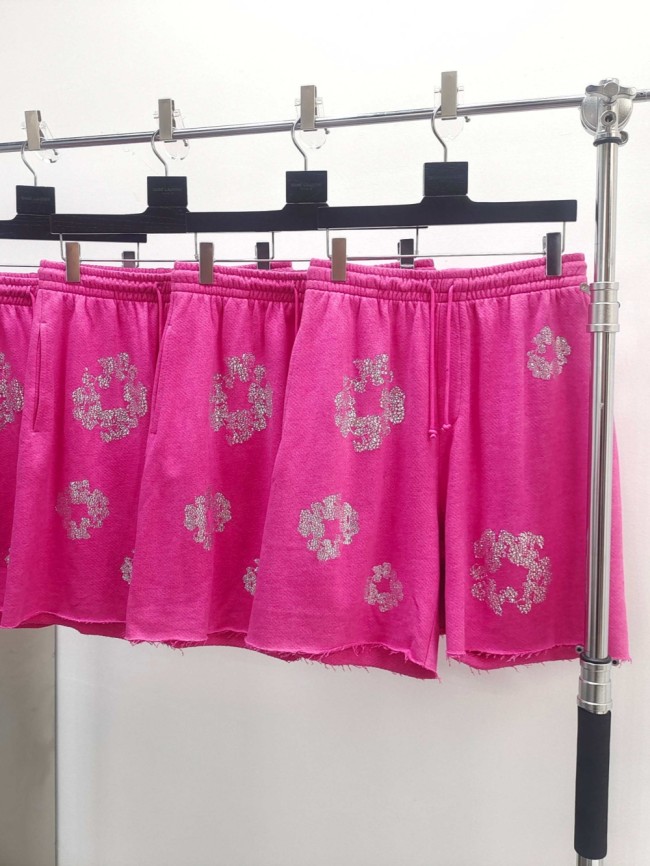 1:1 quality version 27956074 Rhinestone Flower Shorts