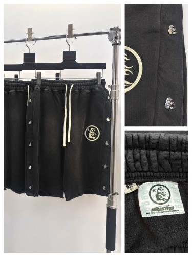 1:1 quality version 27956071 Side button logo shorts with NFC tag