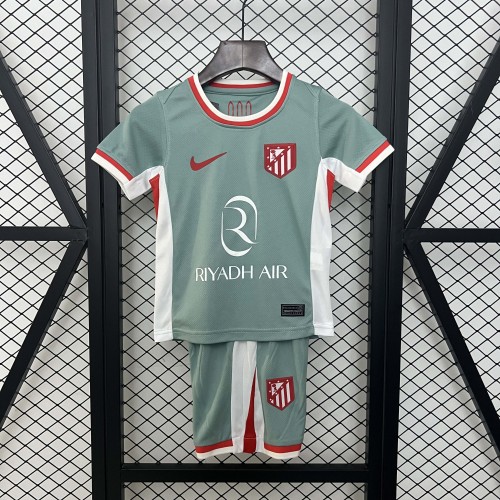 2024/2025 Atletico Madrid Away Soccer Jersey 1:1 Thai Quality Kids Size
