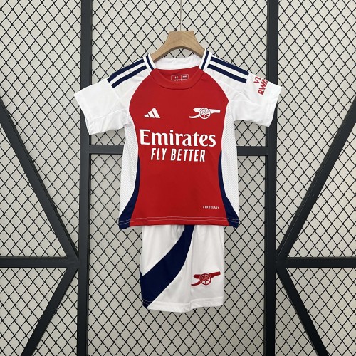 2024/2025 Arsenal Home Football Shirt 1:1 Thai Quality Kids Size