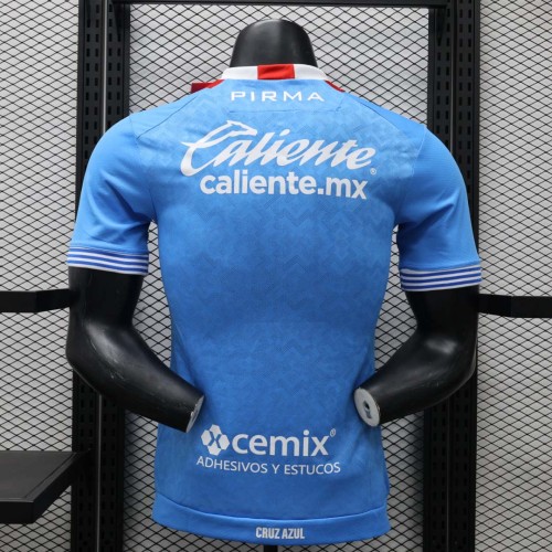 2024/2025 Player Version Cruz Azul Home Jersey 1:1 Thai Quality