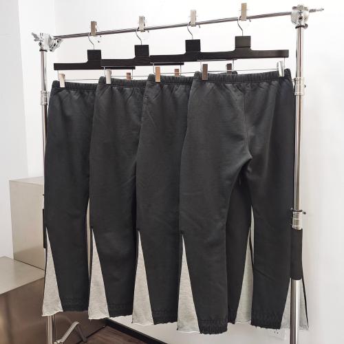 1:1 quality version 27956082 Greenish-black Printed Patchwork Pants