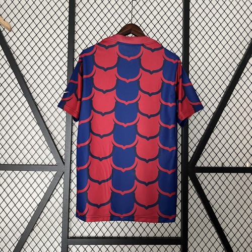 2024/2025 Barcelona Training Wear Red-blue Football Shirt 1:1 Thai Quality