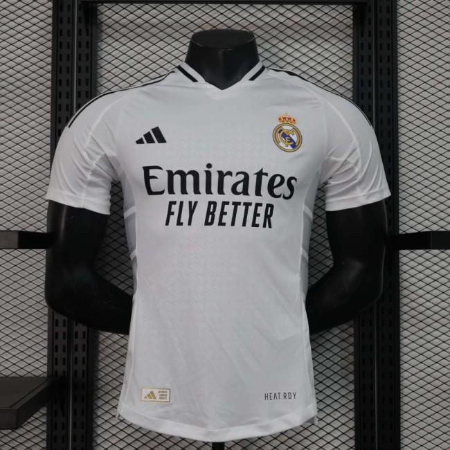 [buy more save more] 2024/2025 Player Version Real Madrid Home Football Shirt1:1 Thai Quality