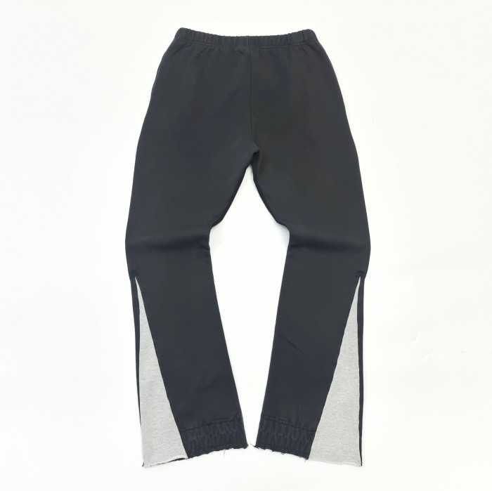 1:1 quality version 27956082 Greenish-black Printed Patchwork Pants