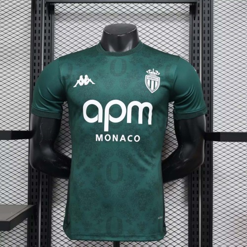 2024/2025 Player Version AS Monaco Away Football Shirt 1:1 Thai Quality