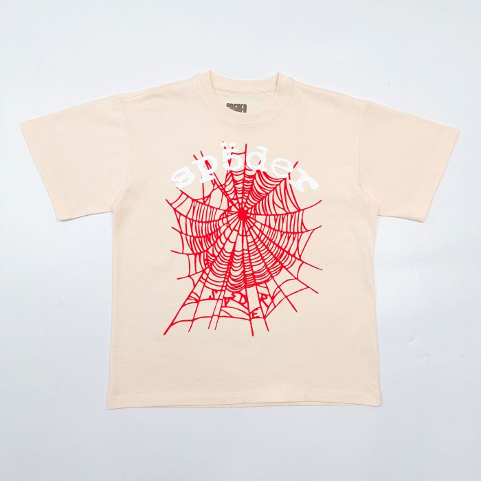 1:1 quality version 27958399 White and Red Printed Tee