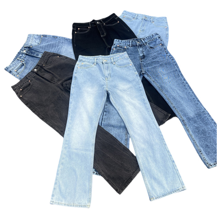 27958324 Washed Vintage Denim Jeans 4 colors