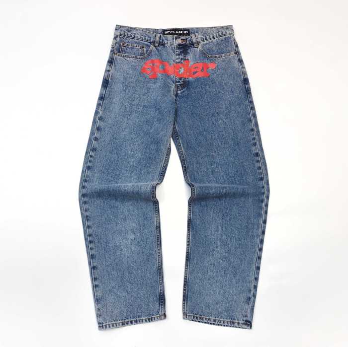 1:1 quality version 27958415 Letter Printed V3 Jeans 2 colors