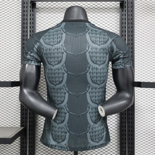 2024/2025 Player Version Barcelona Special Edition Black and grey Football Shirt 1:1 Thai Quality