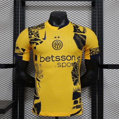 2024/2025 Player Version Inter Milan Third Away Football Jersey1:1 Quality Thai��Have sponsors��