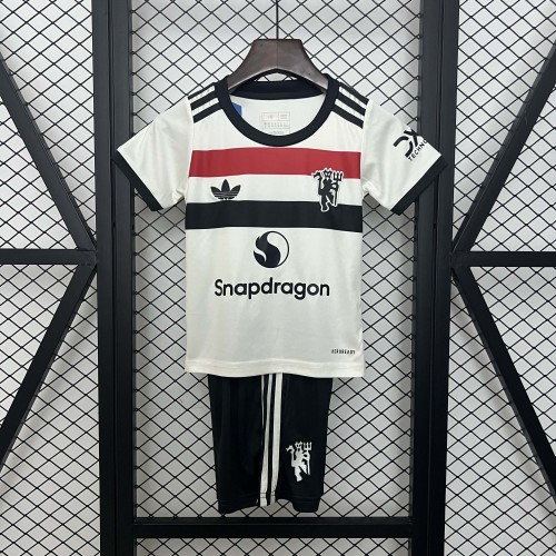 2024/2025 Manchester United Third Away Football Shirt 1:1 Thai Quality Kids Size