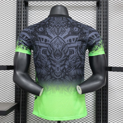 2024/2025 Player Version Liverpool Special Edition Black and Green Football Shirt 1:1 Thai Quality