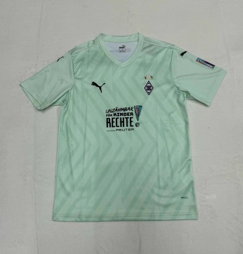2024/2025 Borussia M?nchengladbach Goalkeeper Fluorescent Green Football Jersey 1:1 Thai Quality