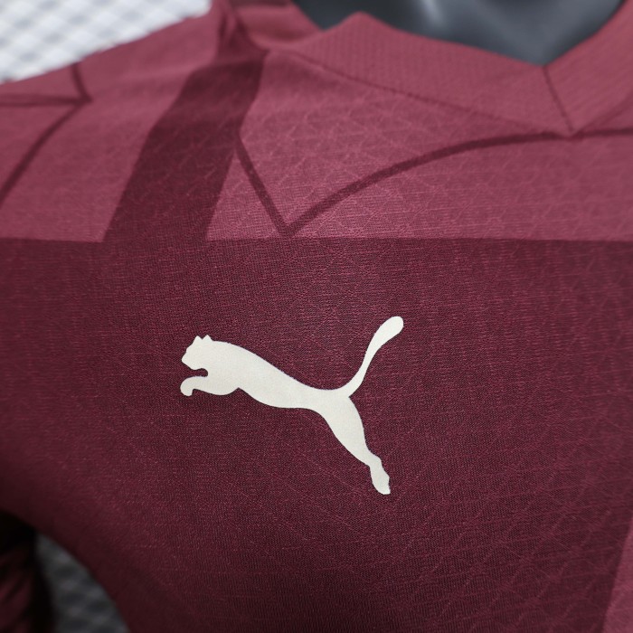 2024/2025 Long Sleeve Player Version Manchester City Third Away Football Shirt 1:1 Thai Quality