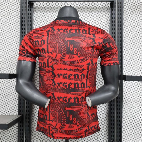 2024/2025 Player Version Arsenal Special Edition Red Football Shirt 1:1 Thai Quality